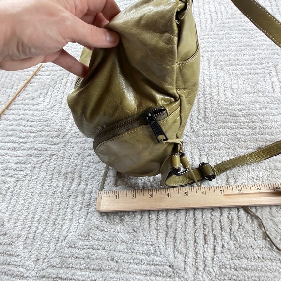 Rebecca Minkoff Julian Backpack Women Small Olive Green Leather Boho Moto Bag main image 14